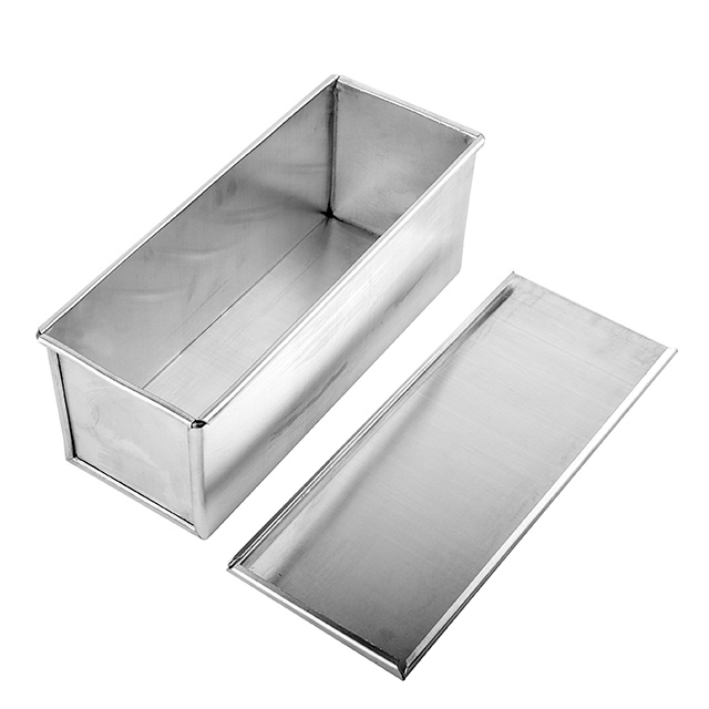 Aluminium eloxiert gewelltes Brot Pan Toast Box TSTP037-TSTP046