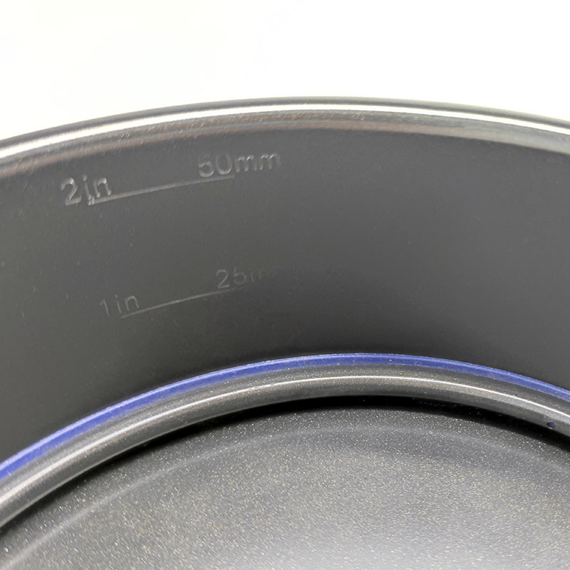 Aluminium Nonstick okrągłe ciasto Pan z Dołu wymienny