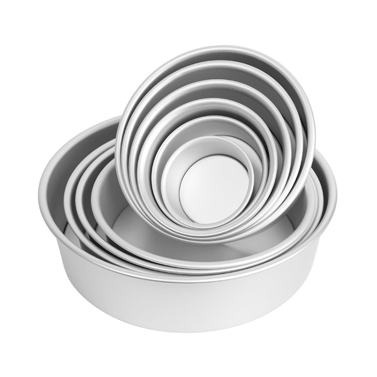 Aluminum Round Cake Pan with Removable Bottom
