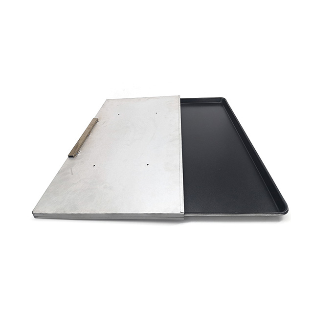 Blacha do ciasta z blachy aluminiowej z przesuwaną pokrywką