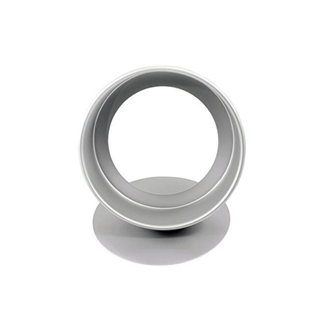 Runde Kuchenform aus eloxiertem Aluminium mit abnehmbarem Boden