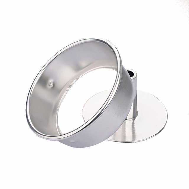 取り外し可能な底が付いている陽極酸化された円形のシフォンケーキのベーキング型