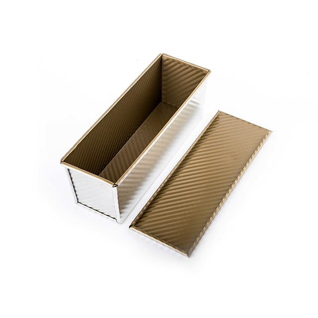 Gewellte Antihaft-Pullman-Kastenform