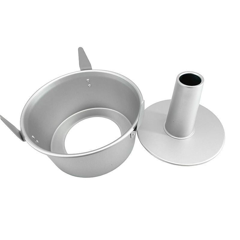 Detachable Aluminum Bundt Cake Pan with Feet