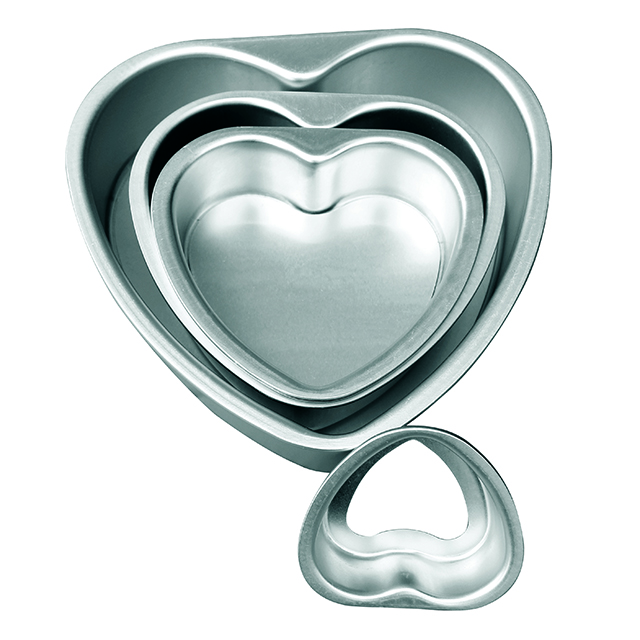 Factory Wholesale Hot Selling Aluminum Heart-shaped Cake Mould