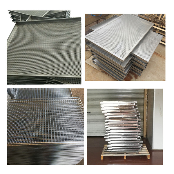 Full Perforated Aluminum Tray Drying Pan