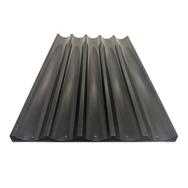 穴の開いていないフランスのロングブレッドトレイ