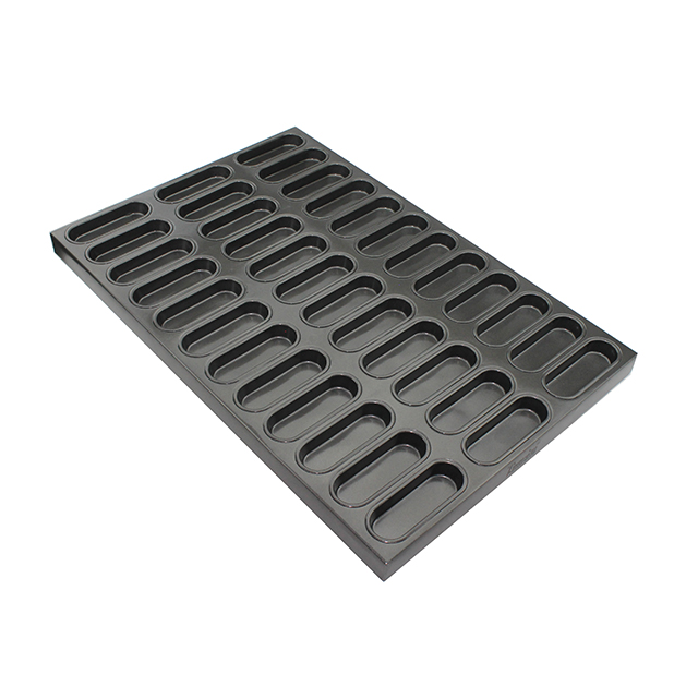 Moldes de pastel de dedo ovalado