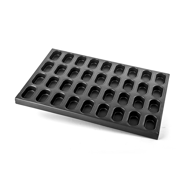 Moldes para hornear cupcakes con forma ovalada