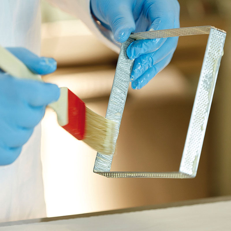 Square Stainless Steel Perforated Tart Ring TSTR01