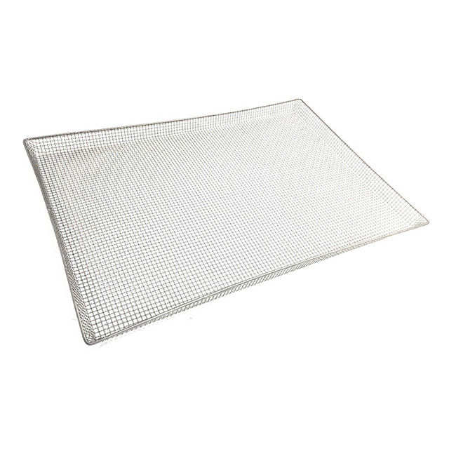 Bandeja de arame de aço inoxidável para resfriamento e secagem