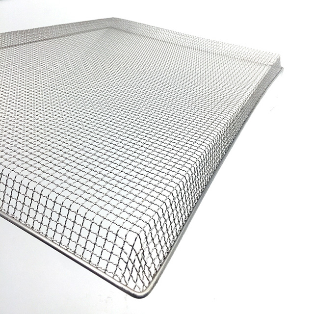 Plateau en acier inoxydable pour le refroidissement et le séchage