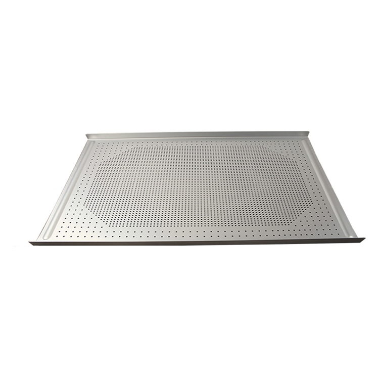 Plateau perforé en aluminium de forme U