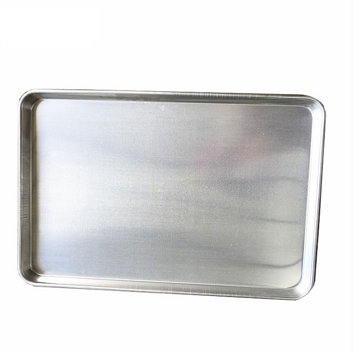 Wire in Rim Aluminum Sheet Pan Baking Tray